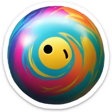 storm bowling ball sticker