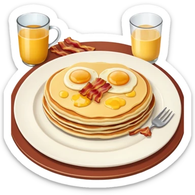 breakfast sticker