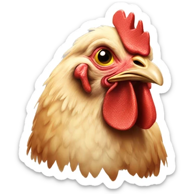 Chicken sticker