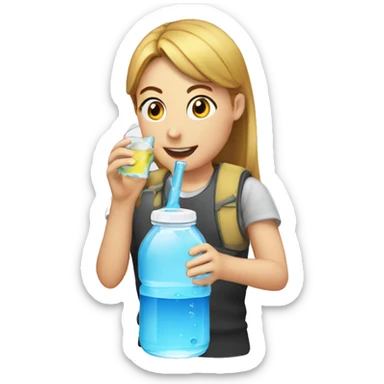 İcardi drink water  sticker