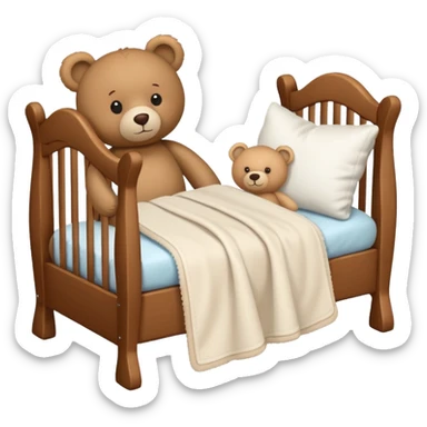 baby crib sticker