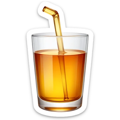 Apple juice  sticker