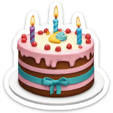 birthdaycake sticker