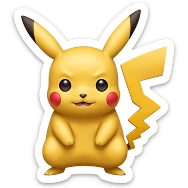 Faça um picachu sticker