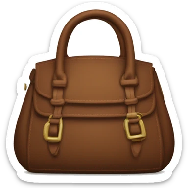 Brown Purse sticker