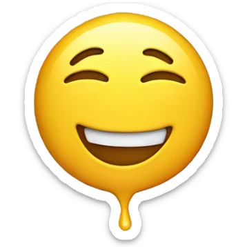 emoji laughing out loud with tears sticker