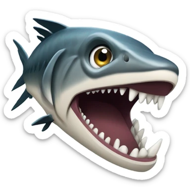 Barracuda aggressive sticker