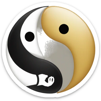 Yinyang sticker