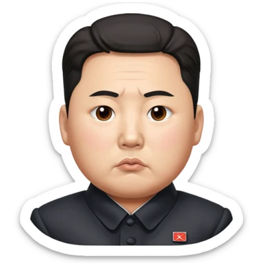 Kim Jong-un sticker
