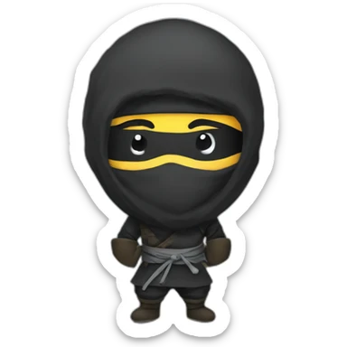 ninja social media manager sticker