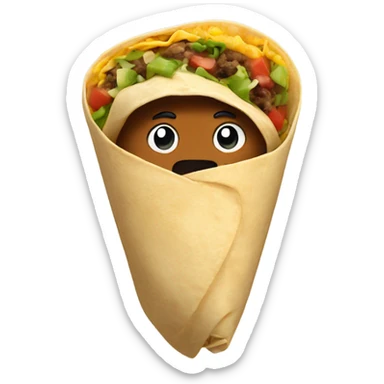 Burrito  sticker