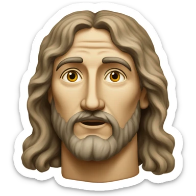 fresco with vernicle sticker