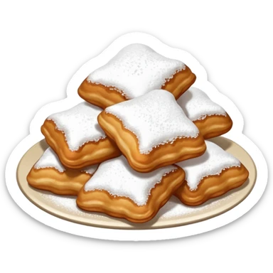 beignets sticker