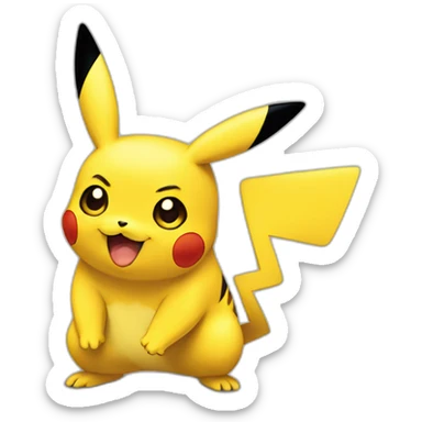 Pokémon Pikachu  sticker