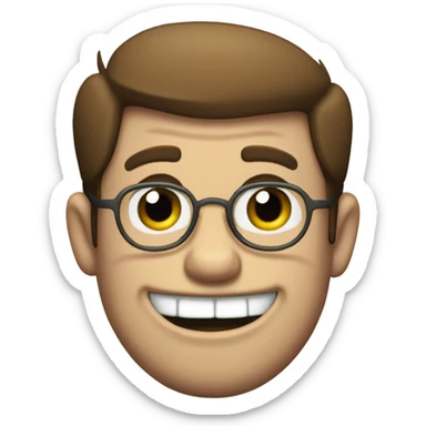 Bill shifer from Gravity Falls smilies  sticker