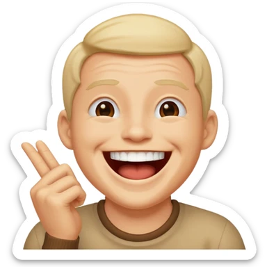 My honest reaction so comedy sticker