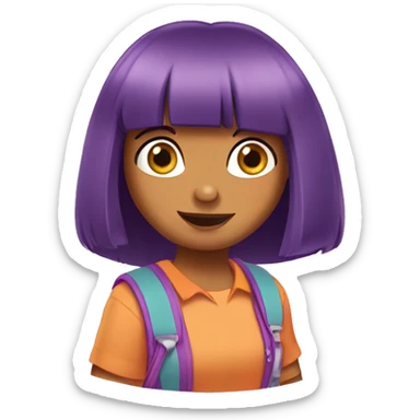 Dora the explorer sticker