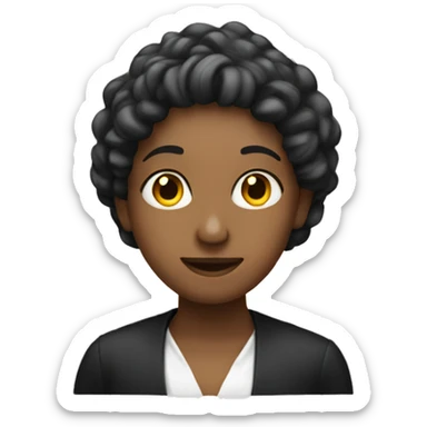 jewish person with yamika sticker