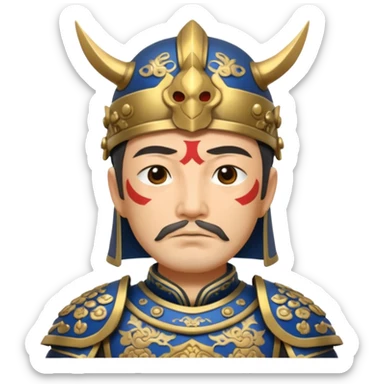 Japanese Castle Lord sticker