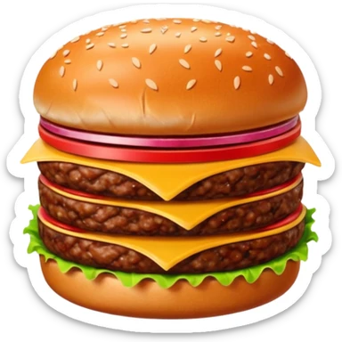 CARNE DE HAMBURGUESA sticker