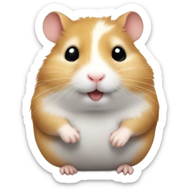 Hamster sticker