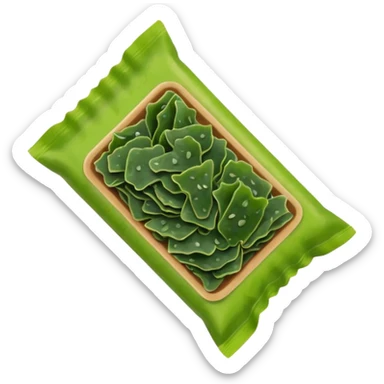 seaweed snack trader joes  sticker