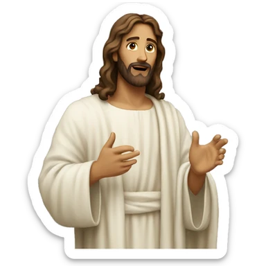 Jesus sticker