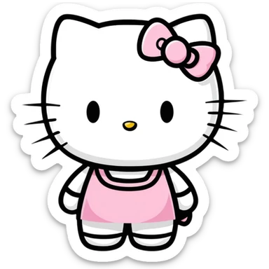 Hello kitty sticker