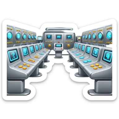 Time Travel Lab a full room sticker