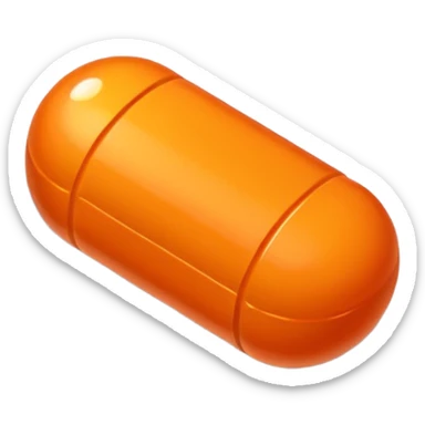 Round orange 30mg adderall with line shadow down center sticker