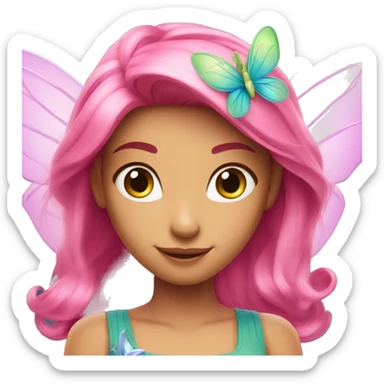 winx Bloom fairy sticker
