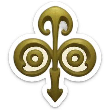 The therian symbol sticker