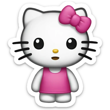 hello kitty sticker