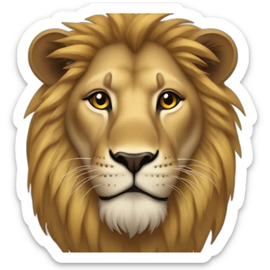 LION MINIMALISTA sticker