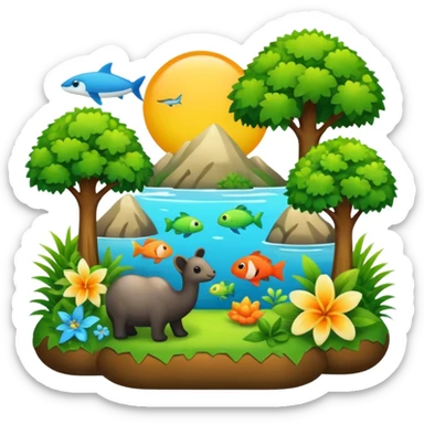 biodiversity sticker