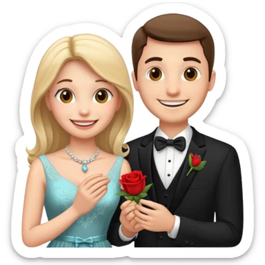 wedding proposal sticker