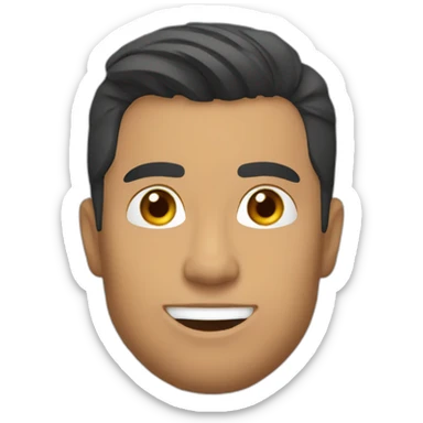 Cristiano Robaldo Siuuuu emoji sticker