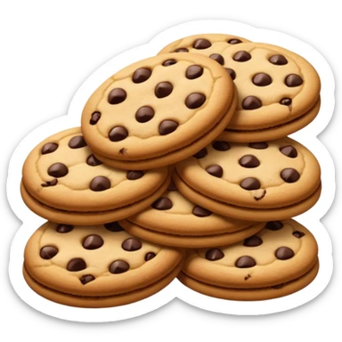 Google cookies sticker