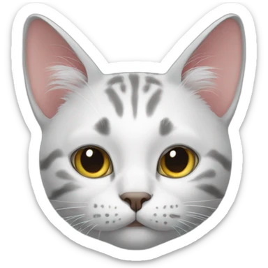 Cat with a airpod sticker