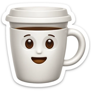 Empty Coffee Cup sticker