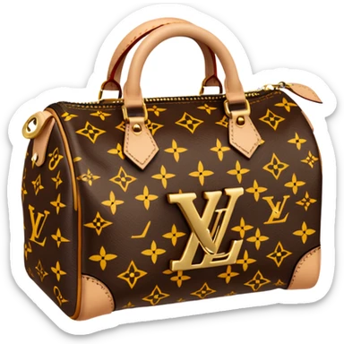 Sac nano Speedy Louis Vuitton sticker