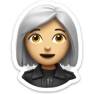 alita frita 3d sticker