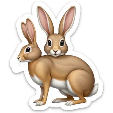 Black-tailed Jackrabbit sticker