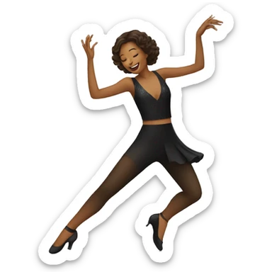 jazz dance sticker