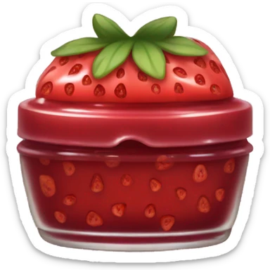 Strawberry Jam sticker