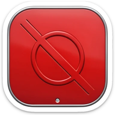 no entry sign sticker