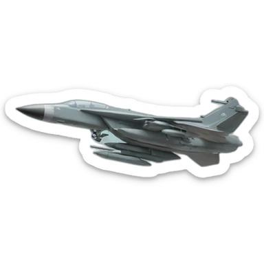 military aircraft atacams missile sticker