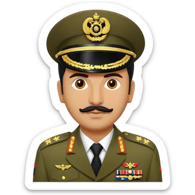 Field Marshal Syed Asim Munir Ahmed Shah sticker