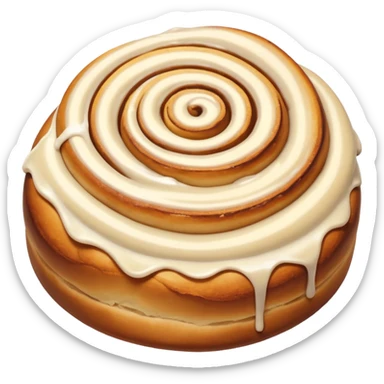 A Cinnamon Roll sticker