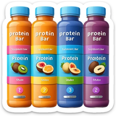 suplement bar sticker